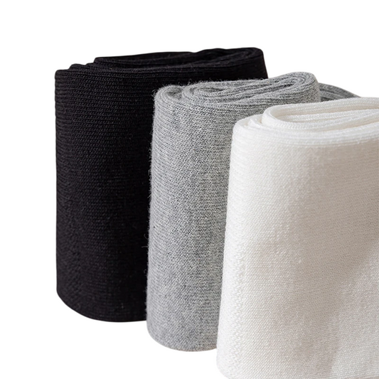 Cotton Bamboo Socks With Loose Cuffs