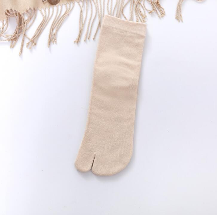 Breathable Bamboo Two-Toe Socks For Women