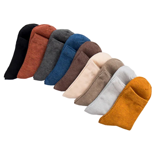 5 Pairs Bamboo Socks For Men - Breathable Deodorizing