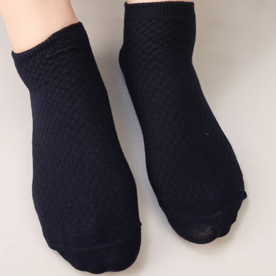 Bamboo Fibre Anti Odor Socks Unisex Highly Elastic Sweat Absorption Breathable