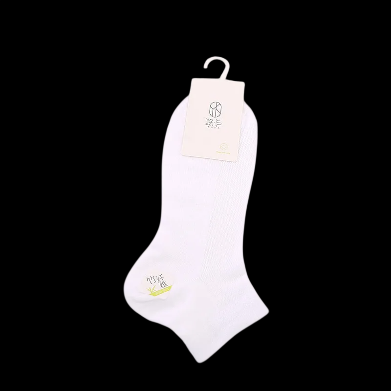 5-Pack Women's Bamboo Fiber Mesh Breathable Ankle Socks