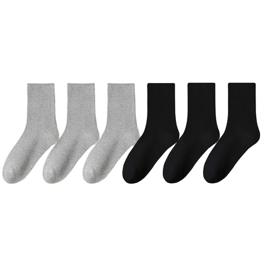 Cotton Bamboo Socks With Loose Cuffs