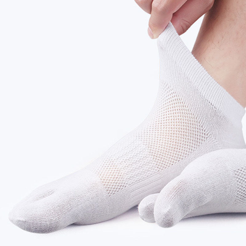 Five Toe Mesh Bamboo Socks For Men