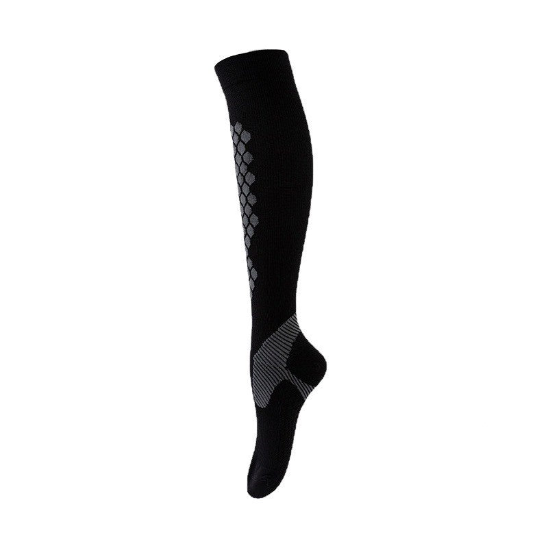 Women's Bamboo Nylon Calf Length Compression Socks