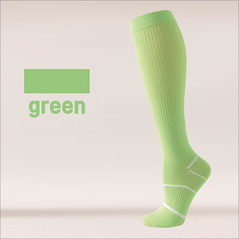 Calf Length Breathable Bamboo Compression Socks  - Odor Absorbing