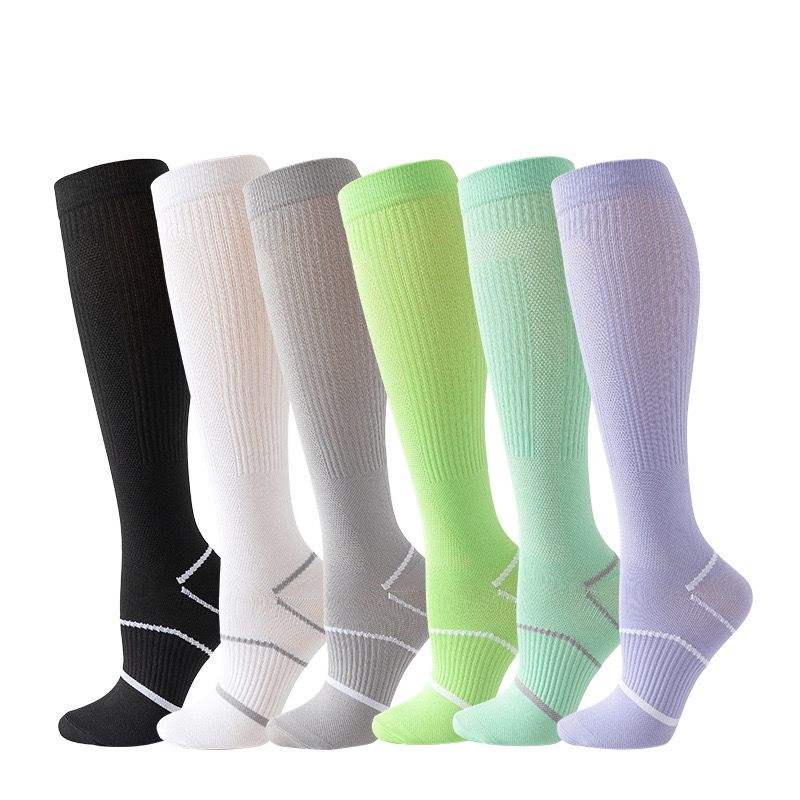 Calf Length Breathable Bamboo Compression Socks  - Odor Absorbing