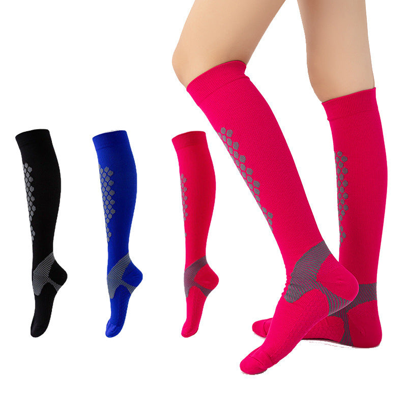 Women's Bamboo Nylon Calf Length Compression Socks