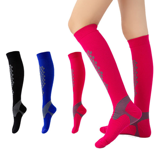 Women's Bamboo Nylon Calf Length Compression Socks