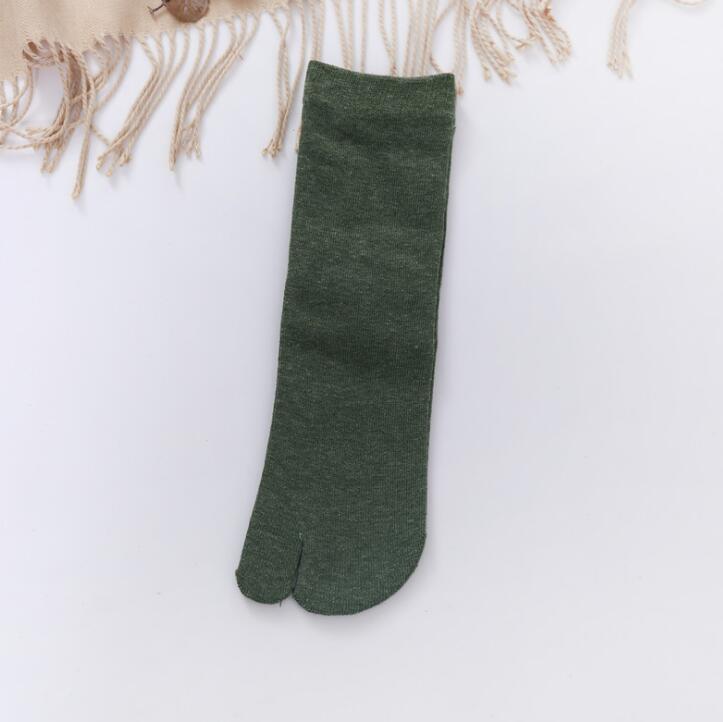 Breathable Bamboo Two-Toe Socks For Women