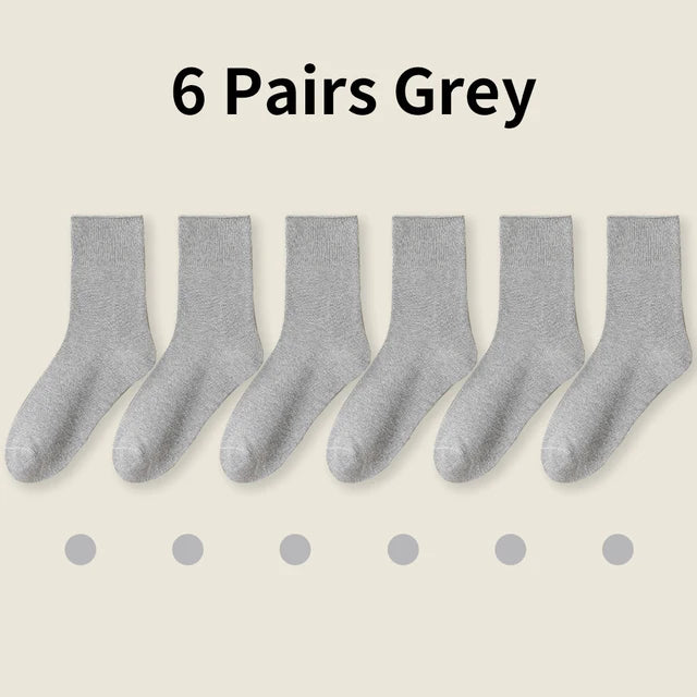 Cotton Bamboo Socks With Loose Cuffs