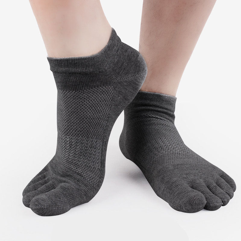 Five Toe Mesh Bamboo Socks For Men