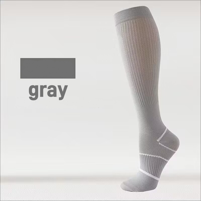 Calf Length Breathable Bamboo Compression Socks  - Odor Absorbing