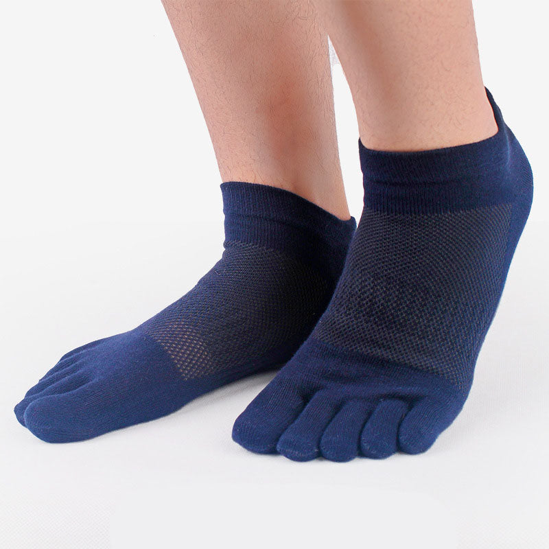 Five Toe Mesh Bamboo Socks For Men