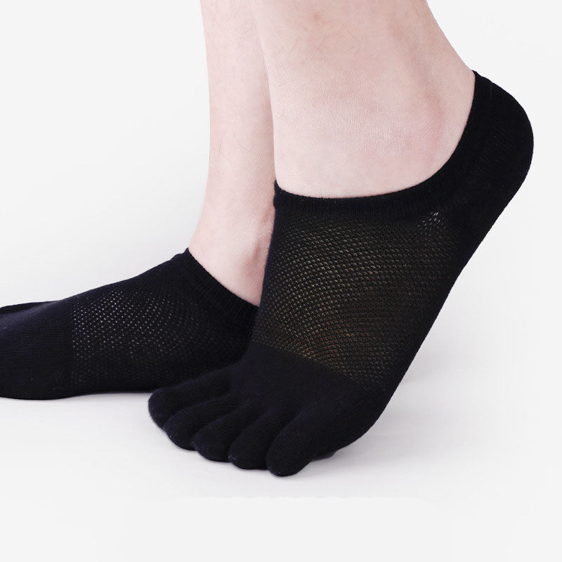 Five Toe Mesh Bamboo Socks For Men