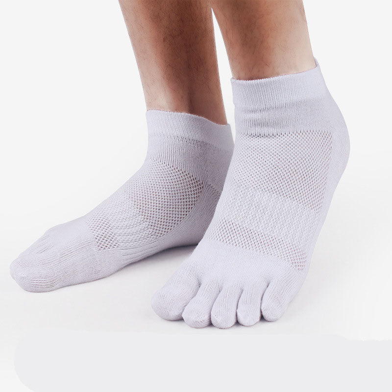 Five Toe Mesh Bamboo Socks For Men