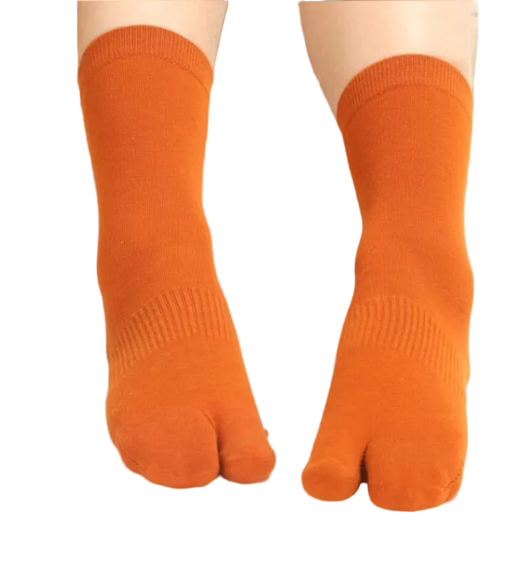 4 Pairs Bamboo Toe Socks