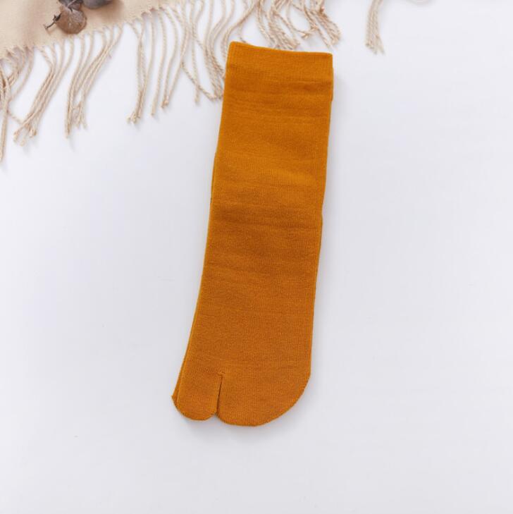 Breathable Bamboo Two-Toe Socks For Women