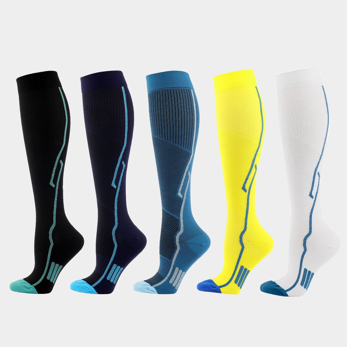 Bamboo Sports Compression Tube Socks - Breathable