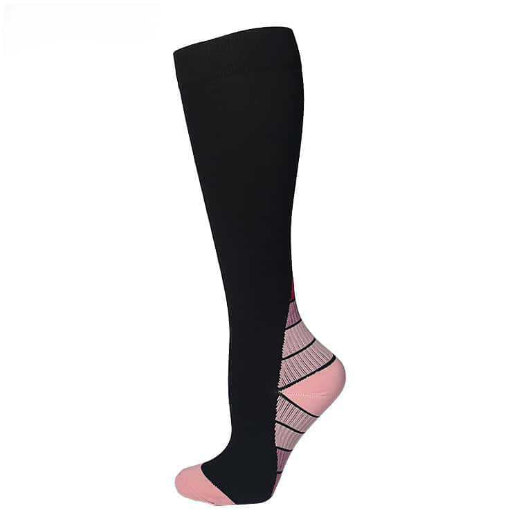 Women's Bamboo Nylon Calf Length Compression Socks