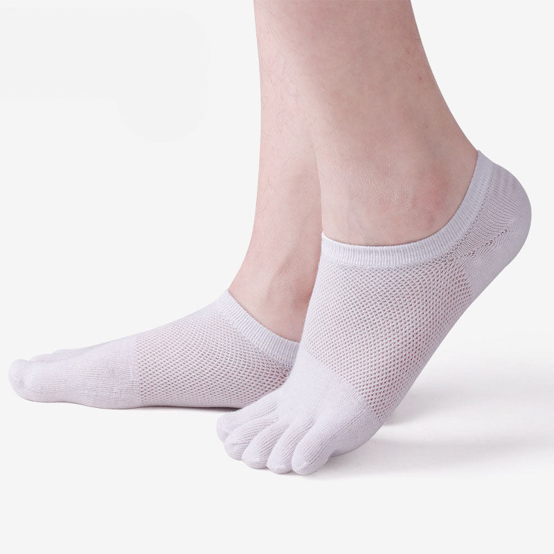 Five Toe Mesh Bamboo Socks For Men