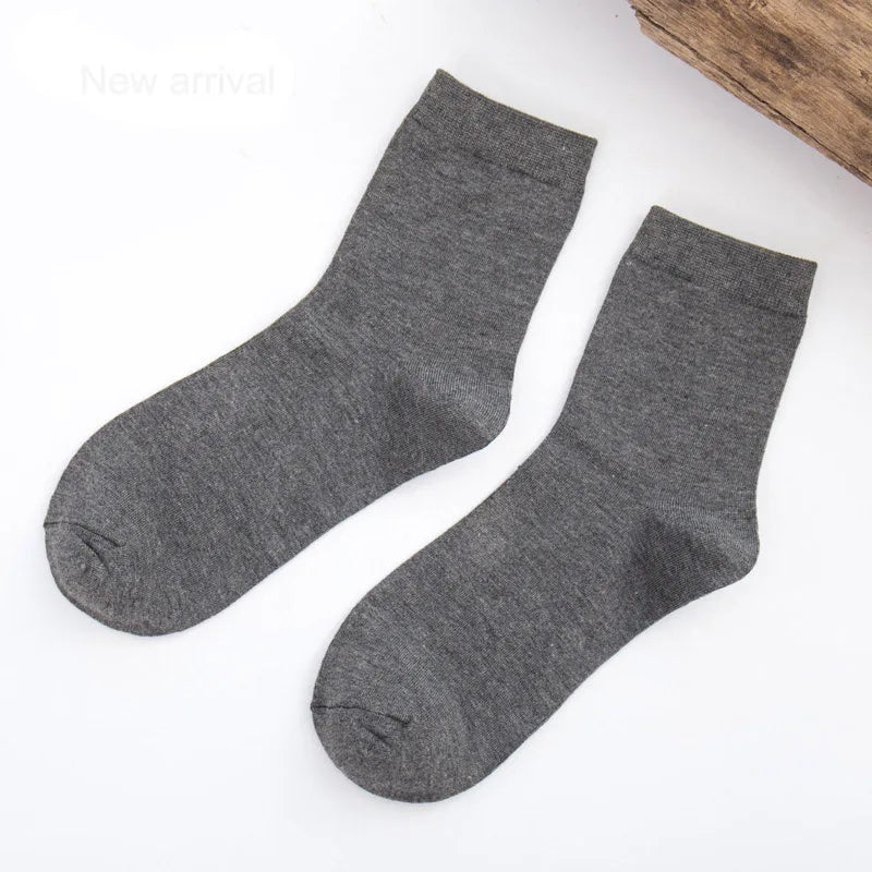 5 Pairs Bamboo Socks For Men - Breathable Deodorizing
