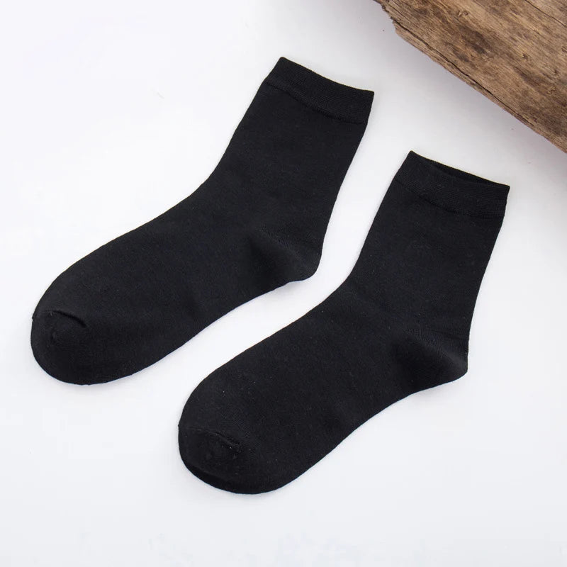 5 Pairs Bamboo Socks For Men - Breathable Deodorizing