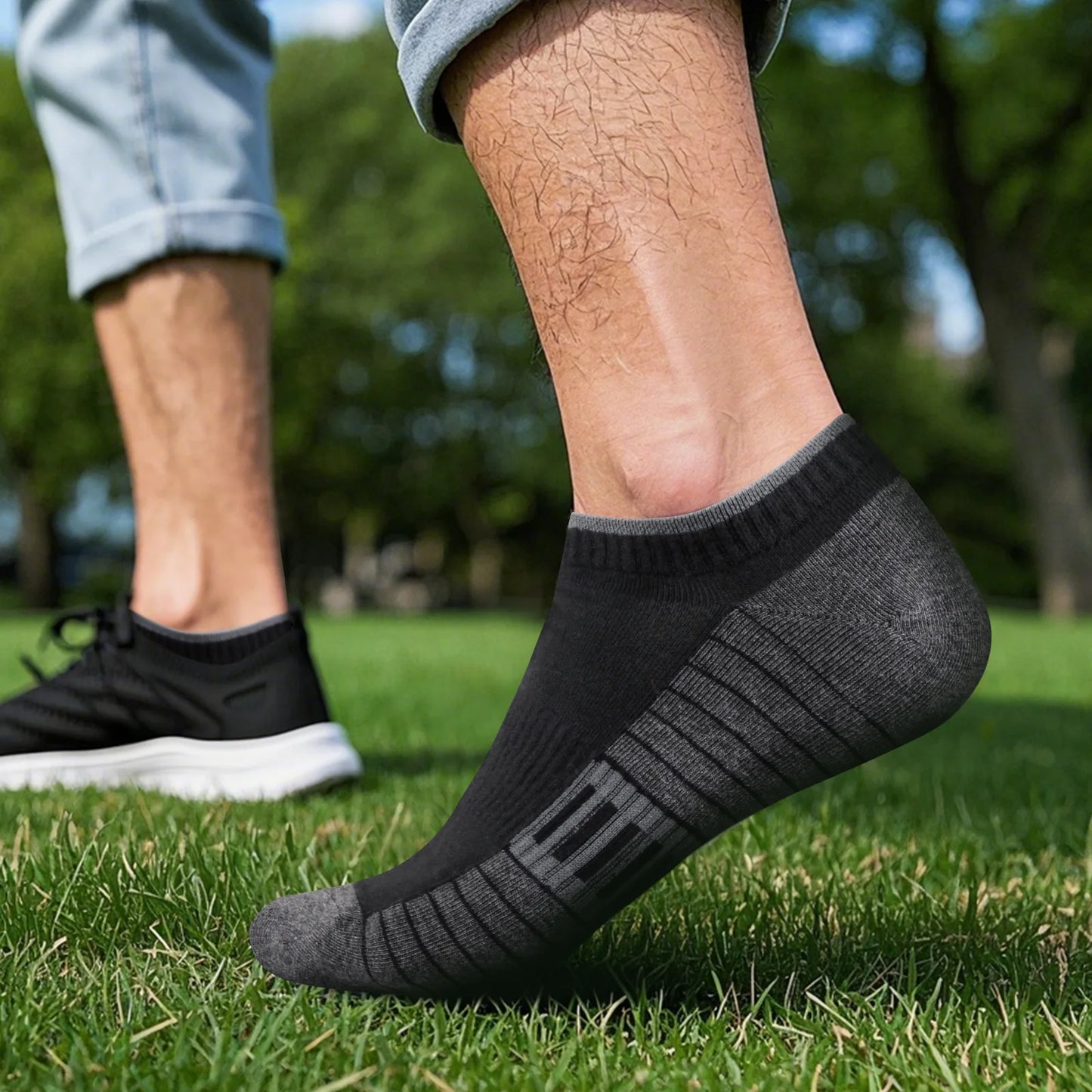 Bamboo Ankle Socks For Men And Women - Low Cut Breathable Anti Odor