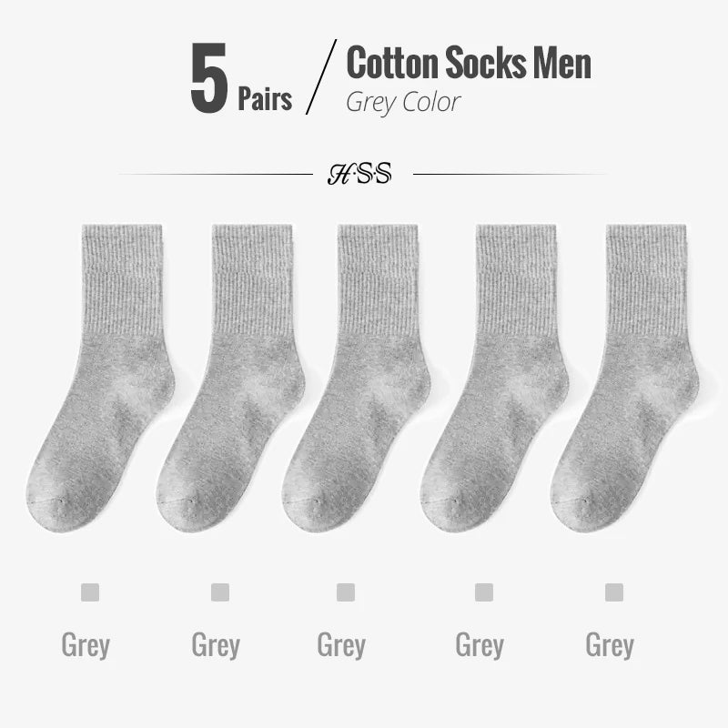 Men's Colorful Bamboo Cotton Dress Socks