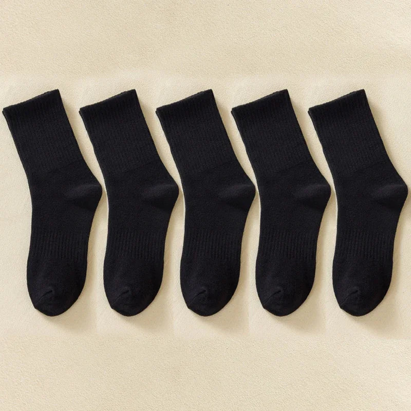 Men's Long Bamboo Cotton Polyester Sports Socks