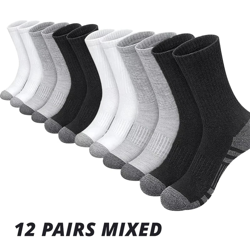 Men's Outdoor Gym Socks Ground - Rubber Grip Bottom