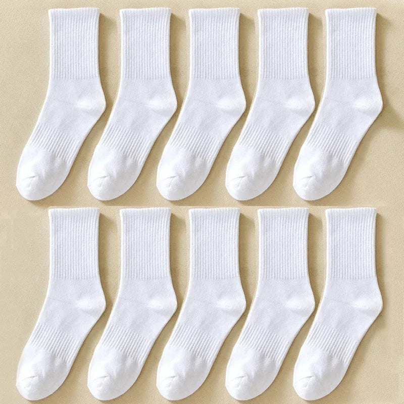 Men's Long Bamboo Cotton Polyester Sports Socks