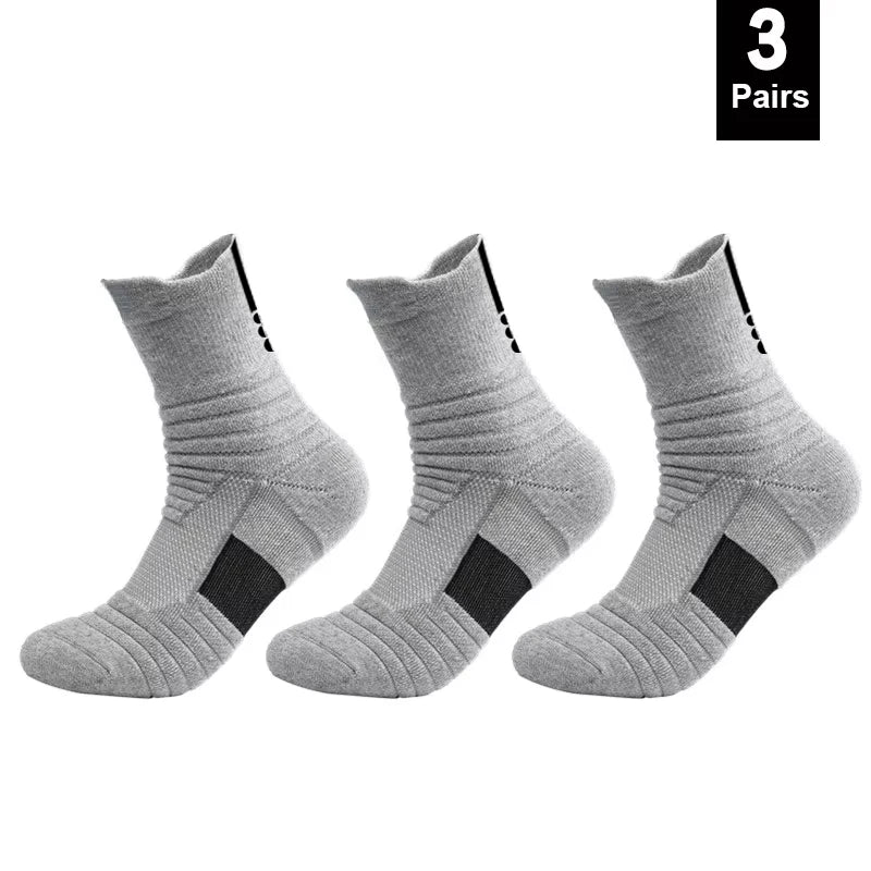 Men's Anti Slip Bamboo Cotton Football/Soccer Socks