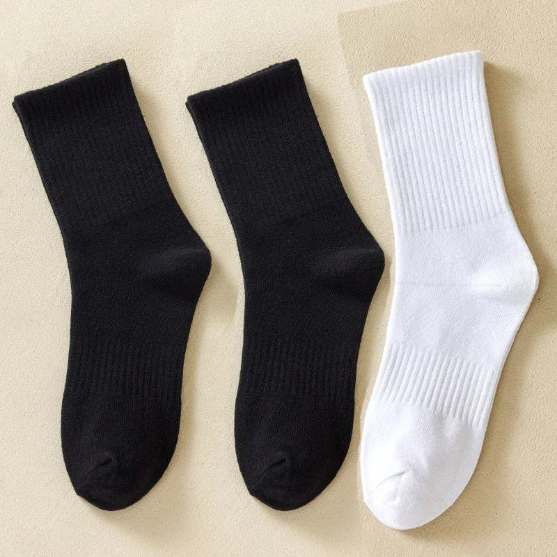 Men's Long Bamboo Cotton Polyester Sports Socks