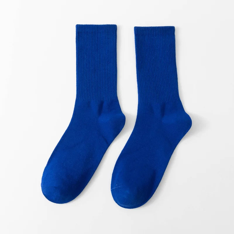 1 Pair Unisex Bamboo Cotton Casual Crew Socks