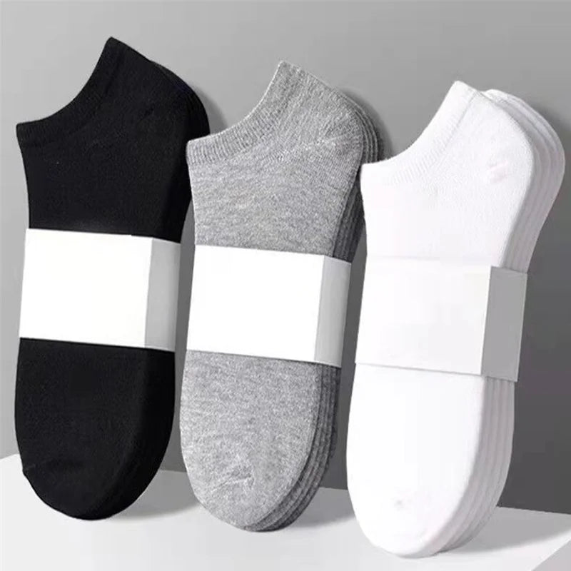 Bamboo Unisex Low Cut Ankle Socks - Breathable & Sweat Absorbing