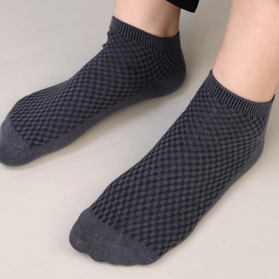 Bamboo Fibre Anti Odor Socks Unisex Highly Elastic Sweat Absorption Breathable
