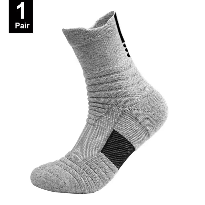 Men's Anti Slip Bamboo Cotton Football/Soccer Socks