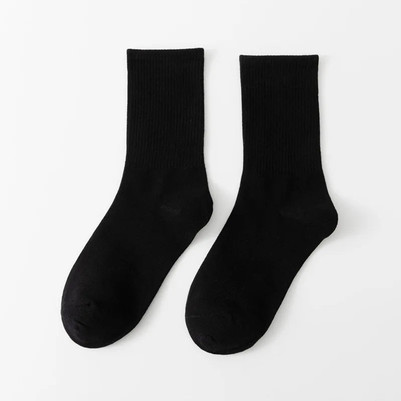 1 Pair Unisex Bamboo Cotton Casual Crew Socks