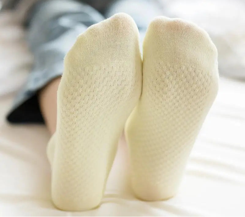 5-Pack Candy Color Bamboo Fiber Ankle Socks For Women