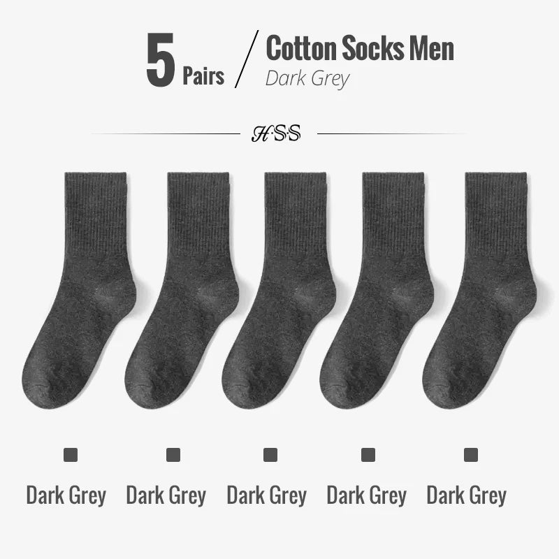 Men's Colorful Bamboo Cotton Dress Socks