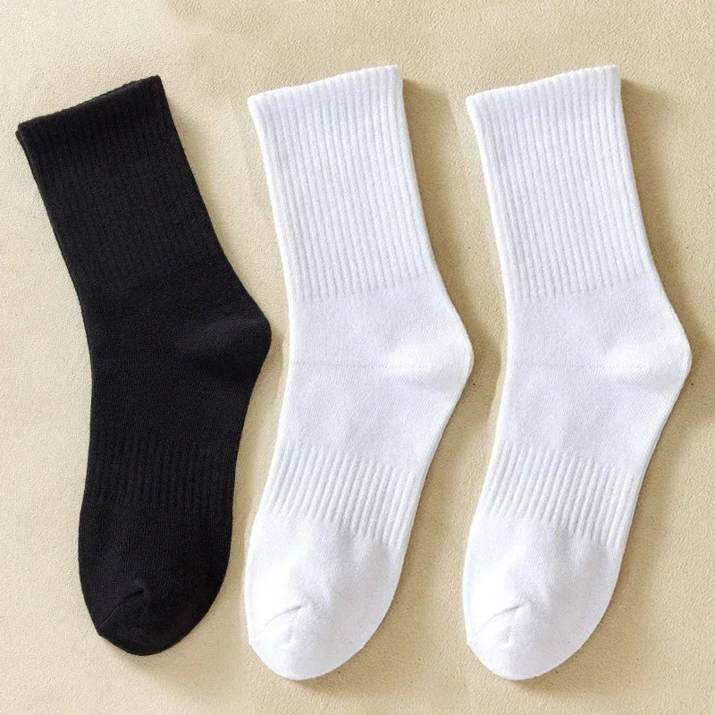Men's Long Bamboo Cotton Polyester Sports Socks