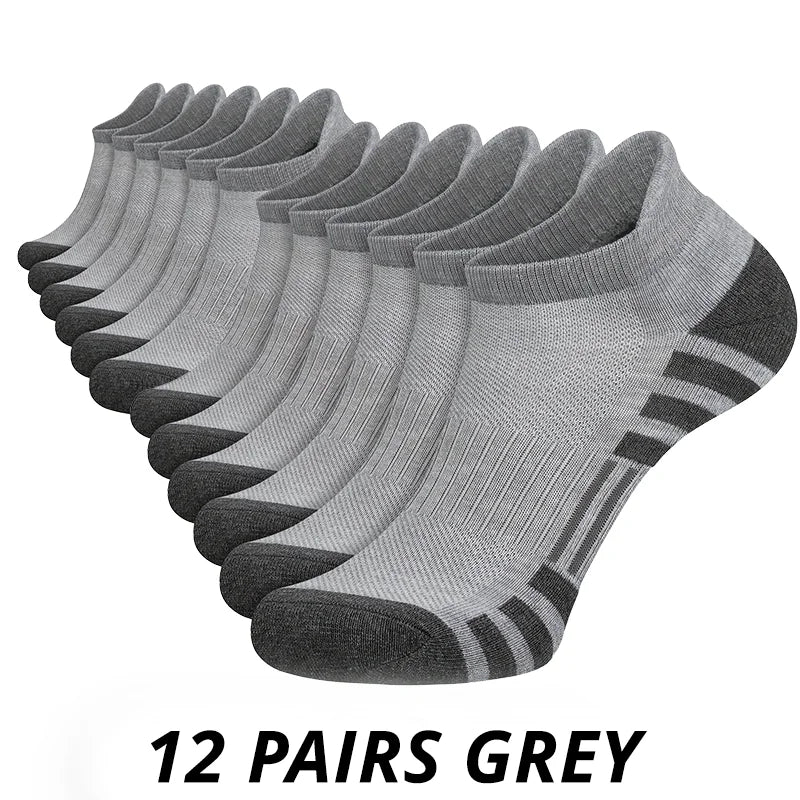 Men's Outdoor Gym Socks Ground - Rubber Grip Bottom