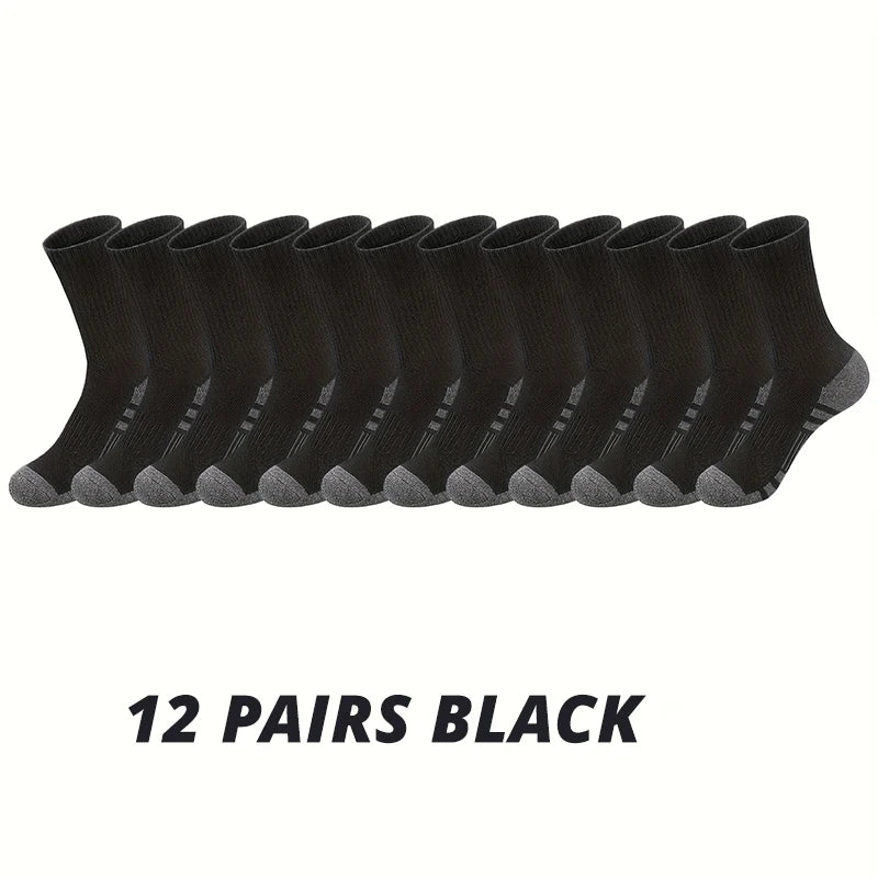 Men's Outdoor Gym Socks Ground - Rubber Grip Bottom