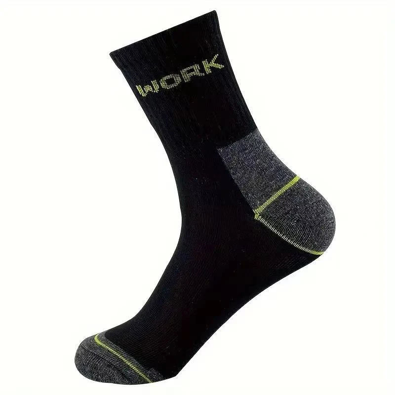 Men's Odor Proof Mid Bamboo Tube Socks - Antibacterial Breathable Sweat Absorbing