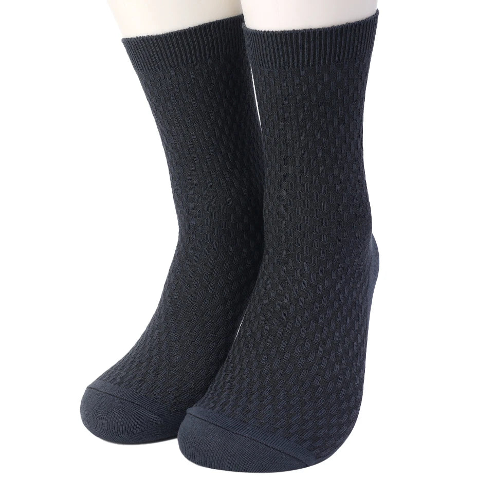 Bamboo Fibre Anti Odor Socks Unisex Highly Elastic Sweat Absorption Breathable