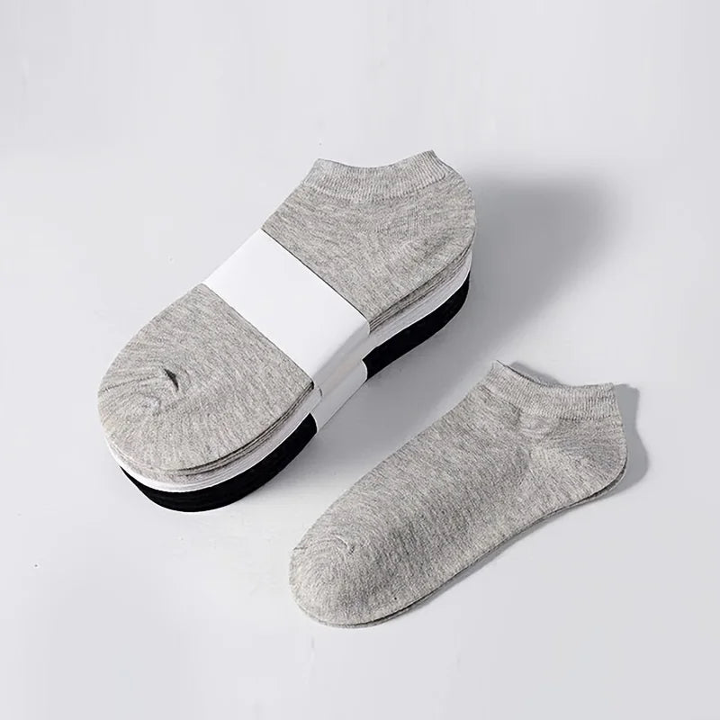 Bamboo Unisex Low Cut Ankle Socks - Breathable & Sweat Absorbing