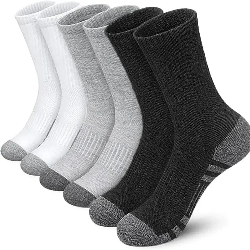 Men's Outdoor Gym Socks Ground - Rubber Grip Bottom