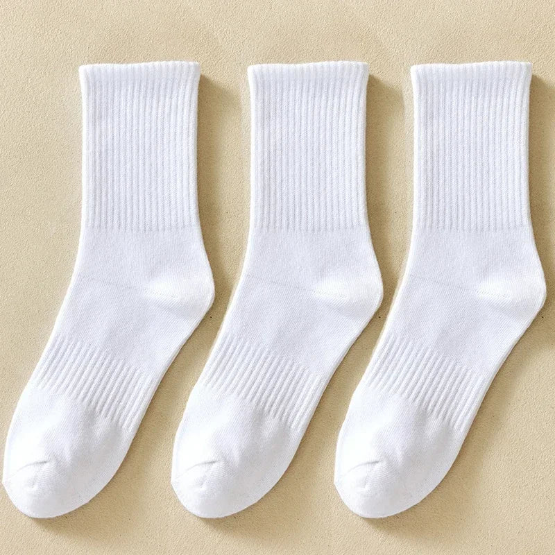 Men's Long Bamboo Cotton Polyester Sports Socks