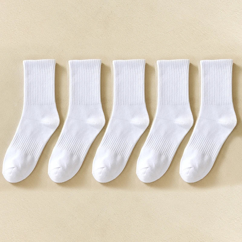 Men's Long Bamboo Cotton Polyester Sports Socks