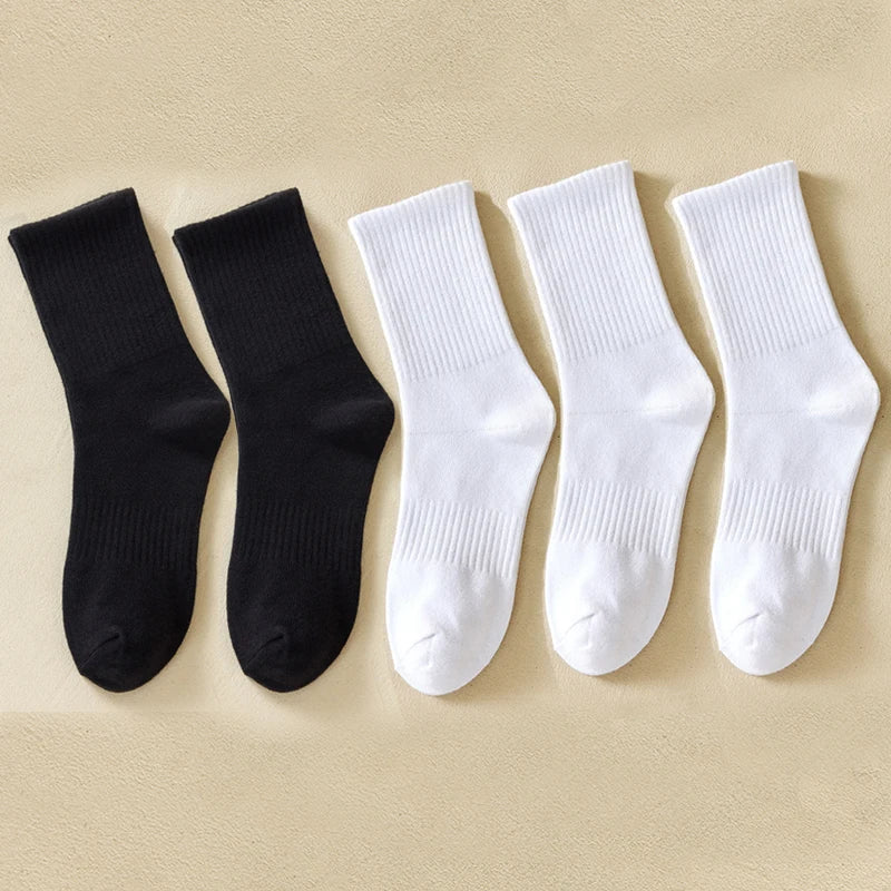 Men's Long Bamboo Cotton Polyester Sports Socks